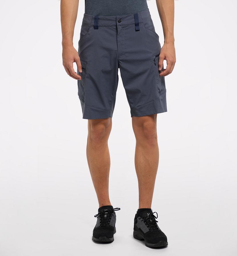 Haglöfs Mens Mid Fjell Shorts Blue New Zealand 39628KYDT